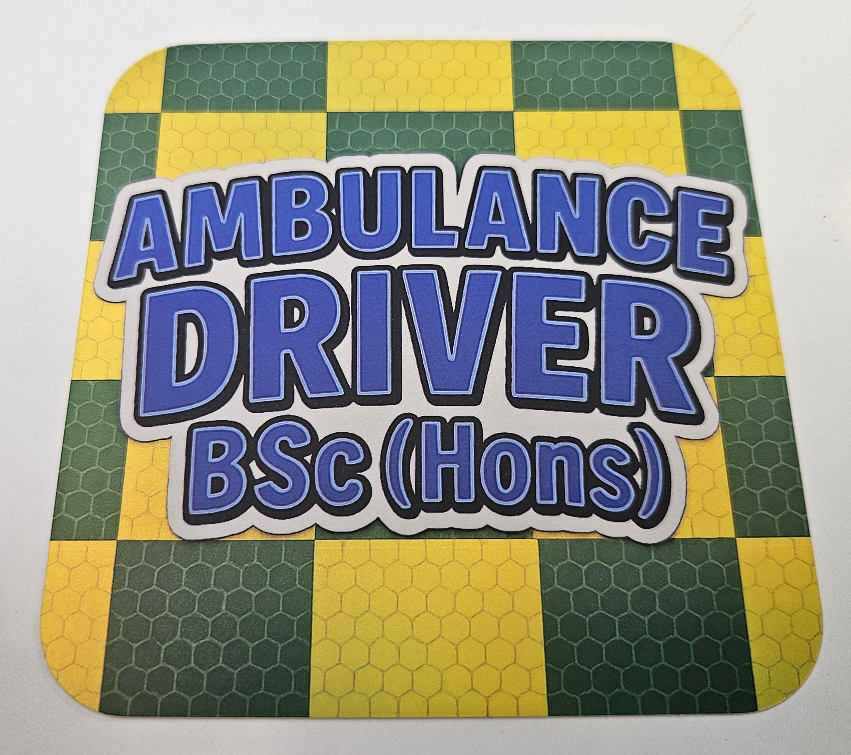 Ambulance Driver Stickers