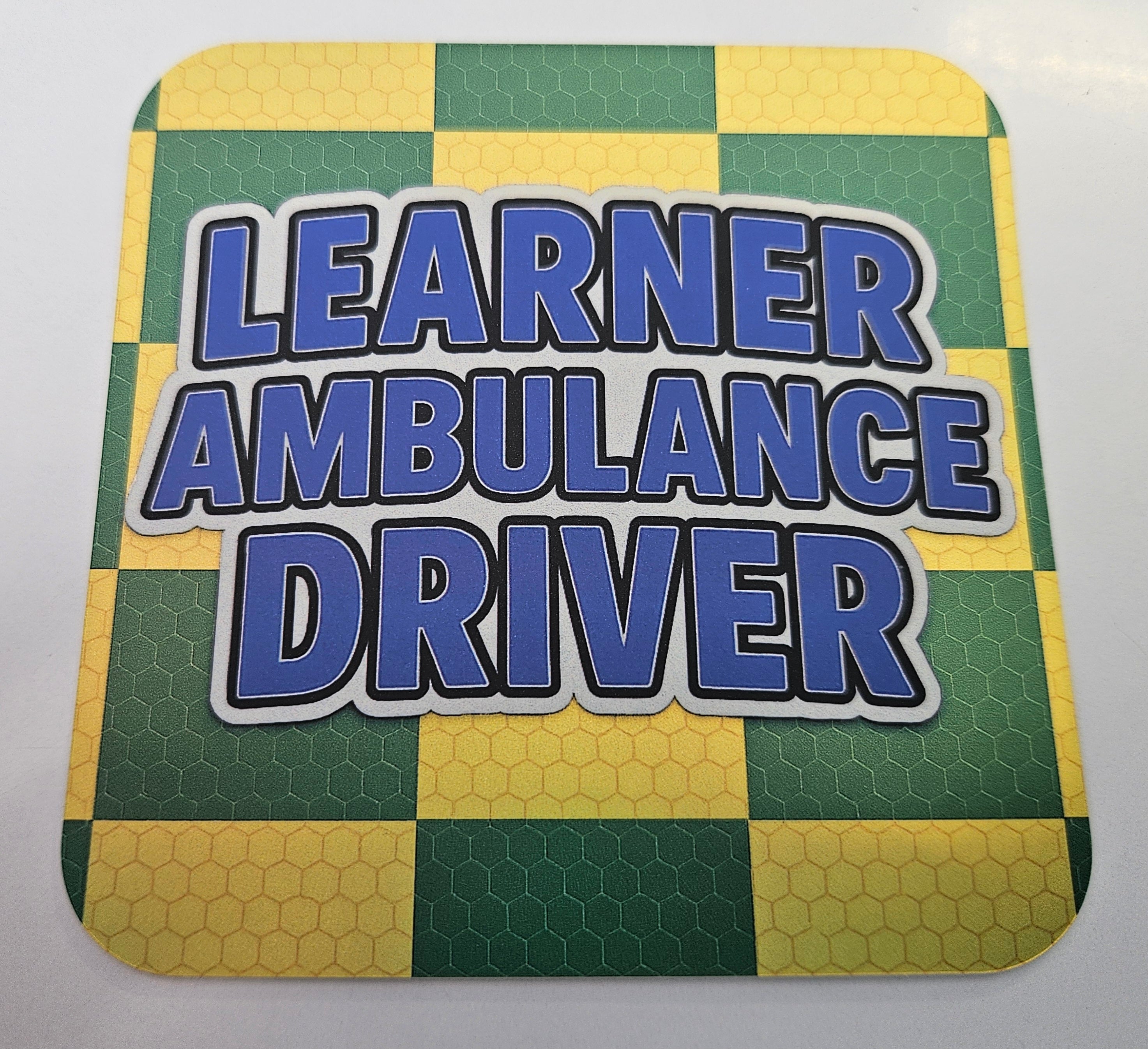 Ambulance Driver Stickers