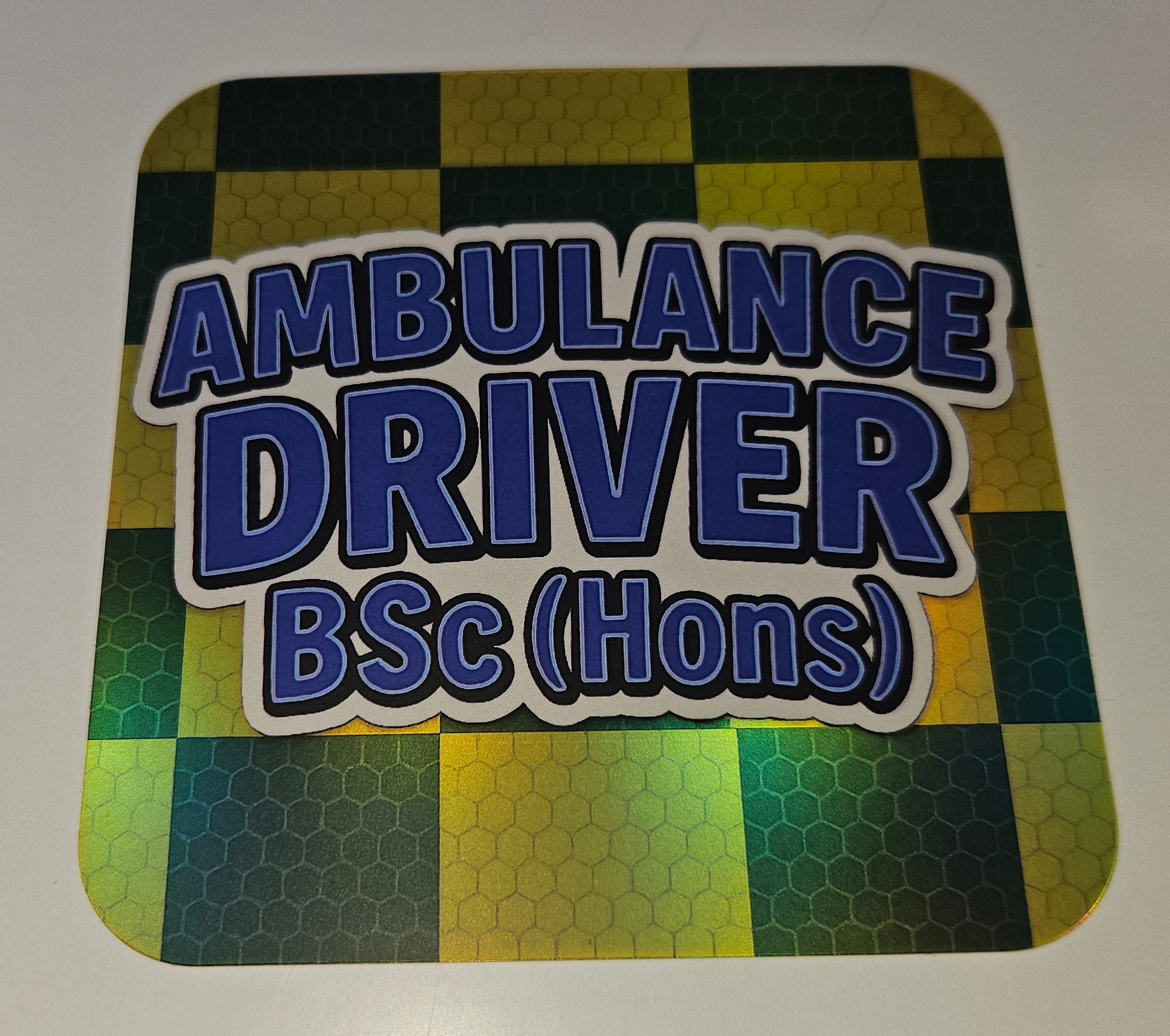 Ambulance Driver Stickers