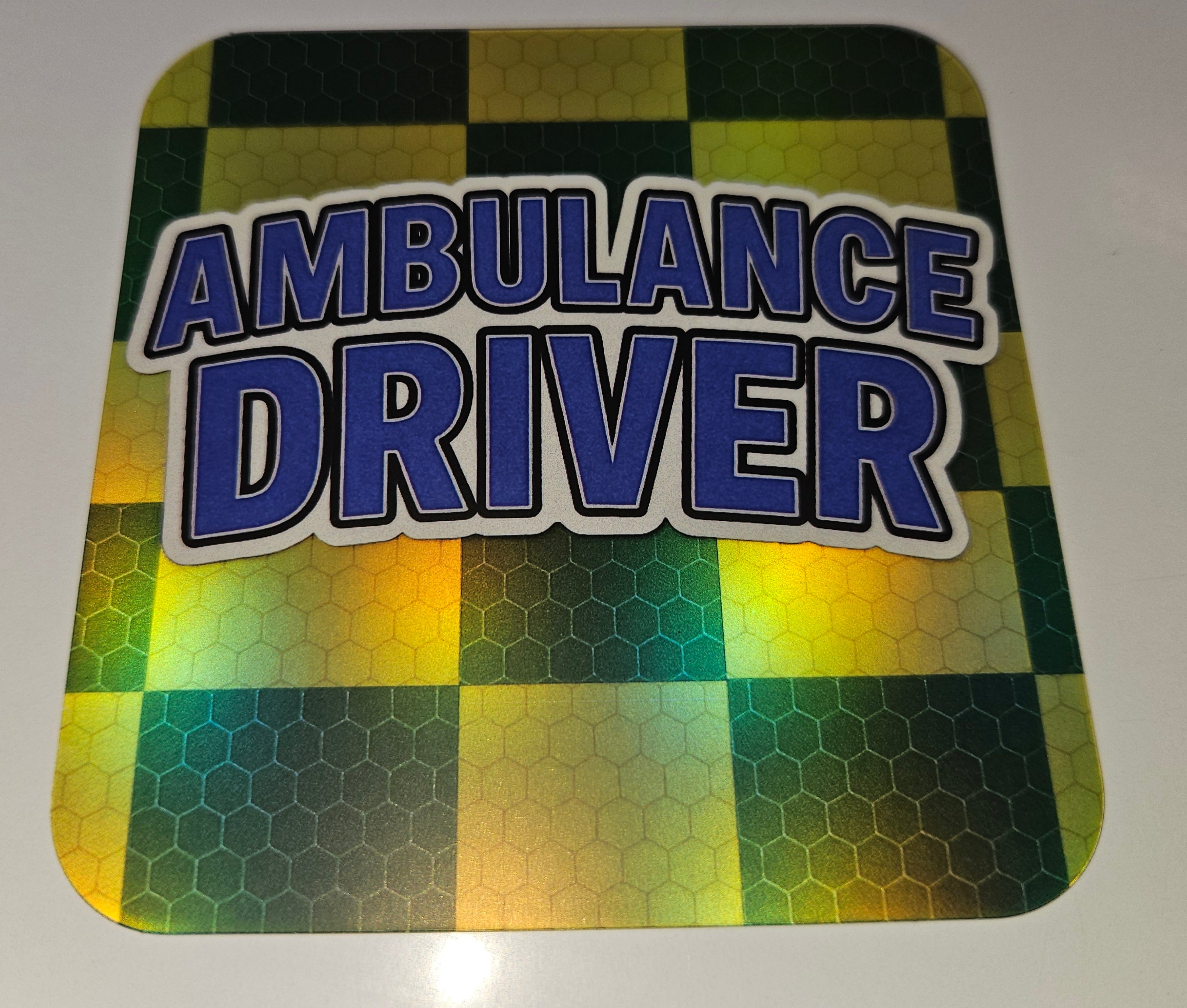 Ambulance Driver Stickers
