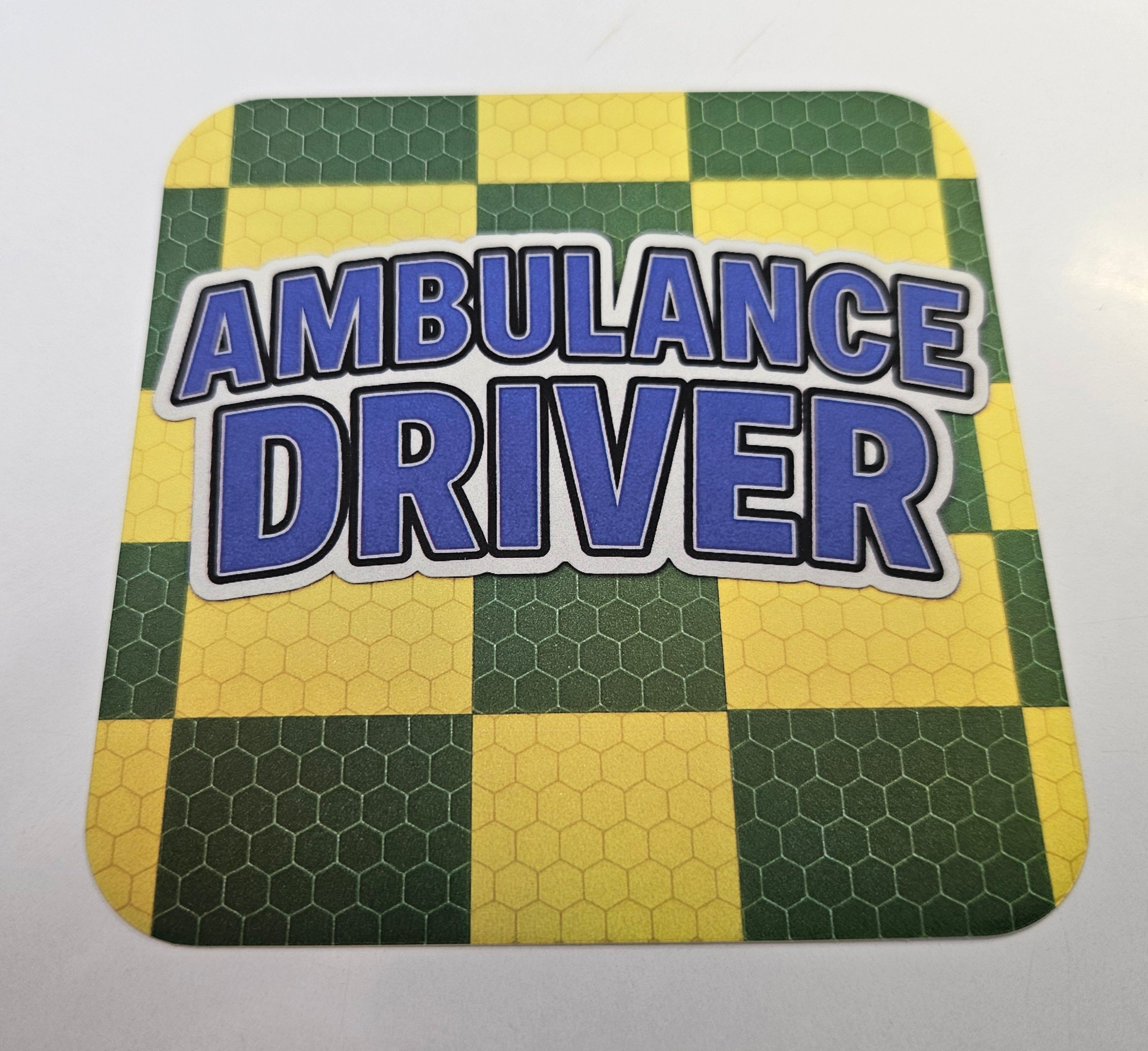 Ambulance Driver Stickers